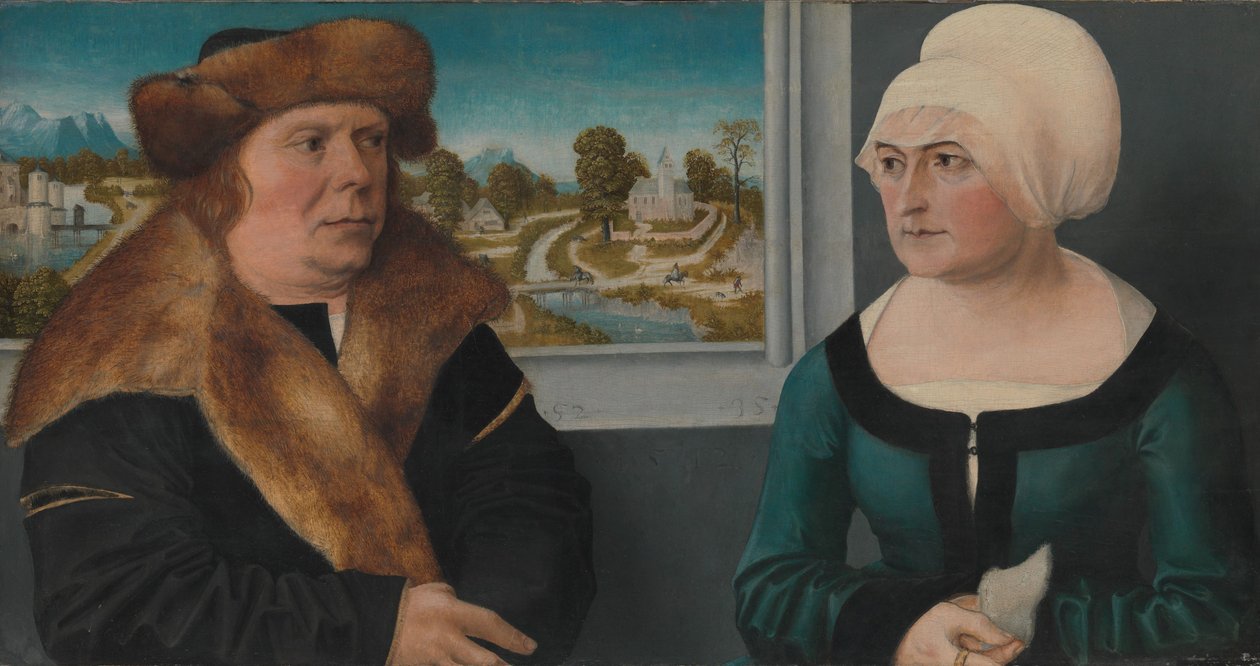 Portræt af en mand og hans kone, 1512 af Ulrich the Elder Apt