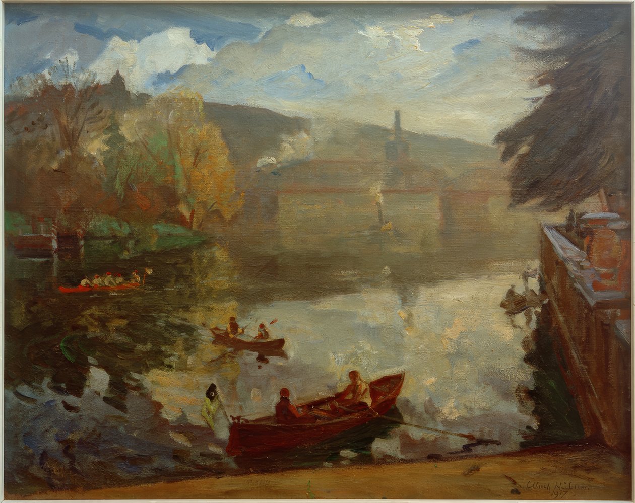 Die Havel bei Postdam af Ulrich Hubner
