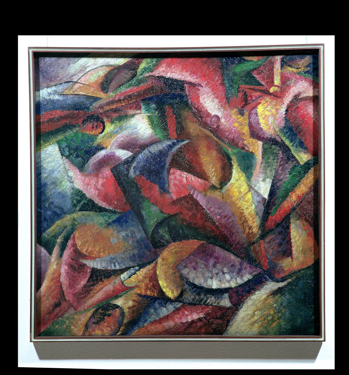 Kroppens dynamik, 1913 af Umberto Boccioni