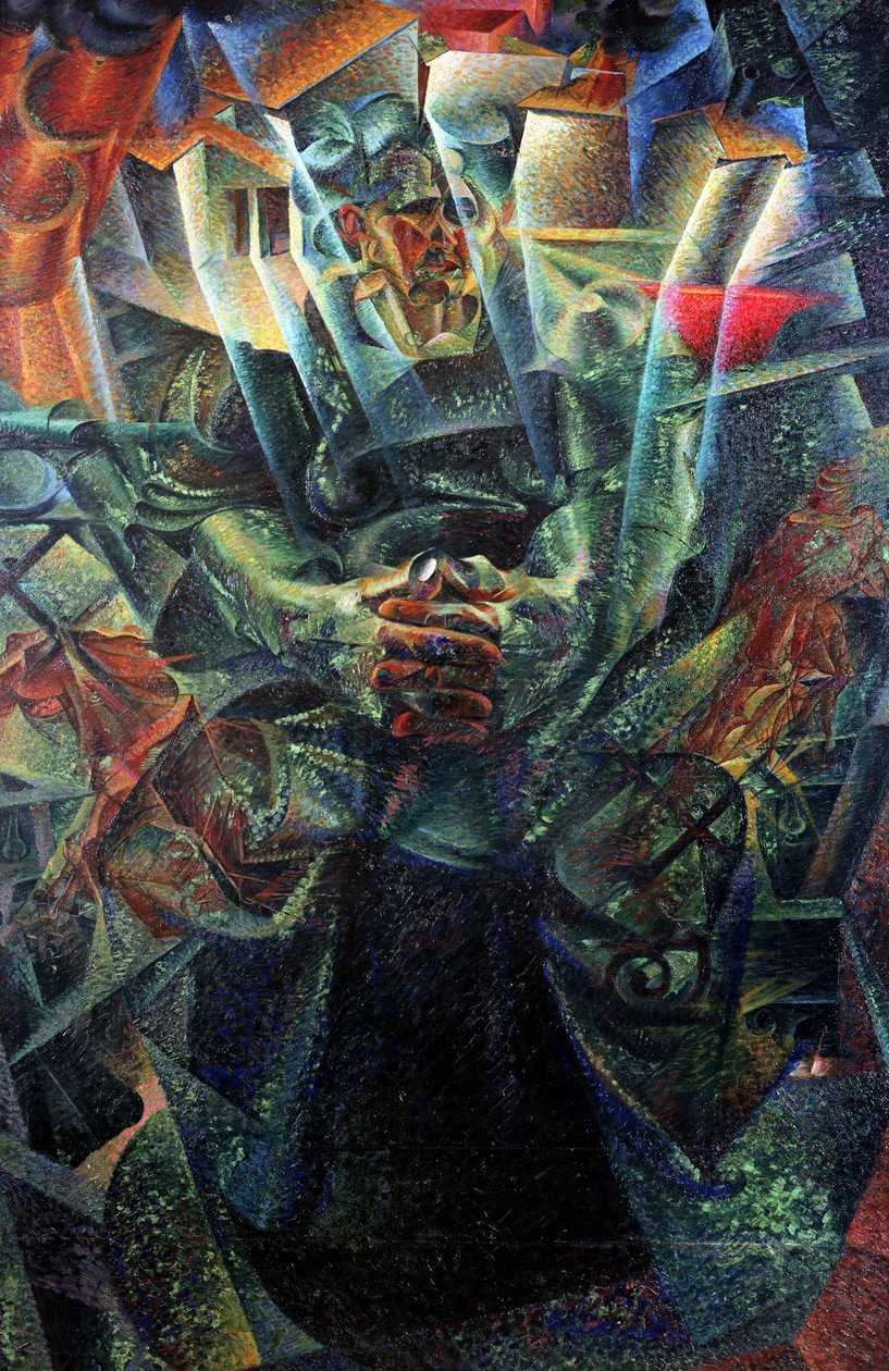 Matter, 1912 af Umberto Boccioni