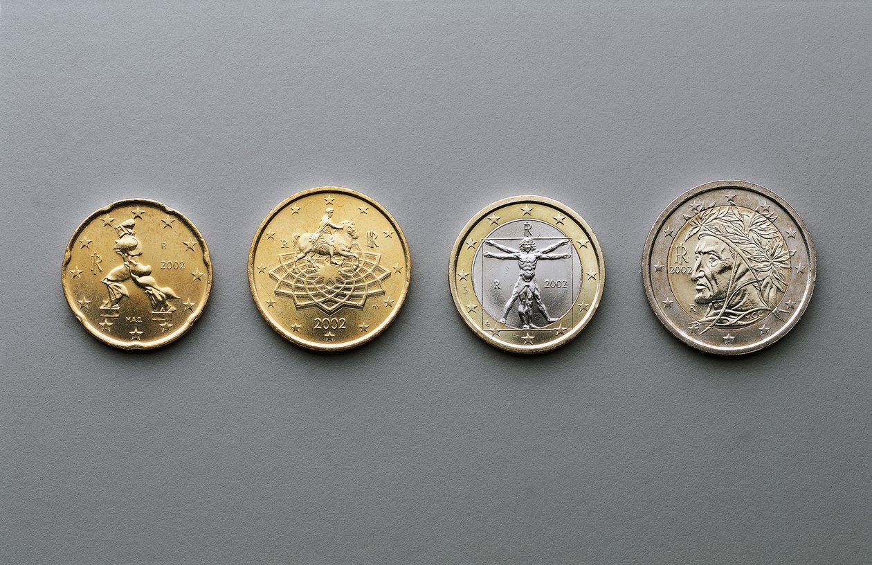 20 cent, 50 cent af Umberto Boccioni