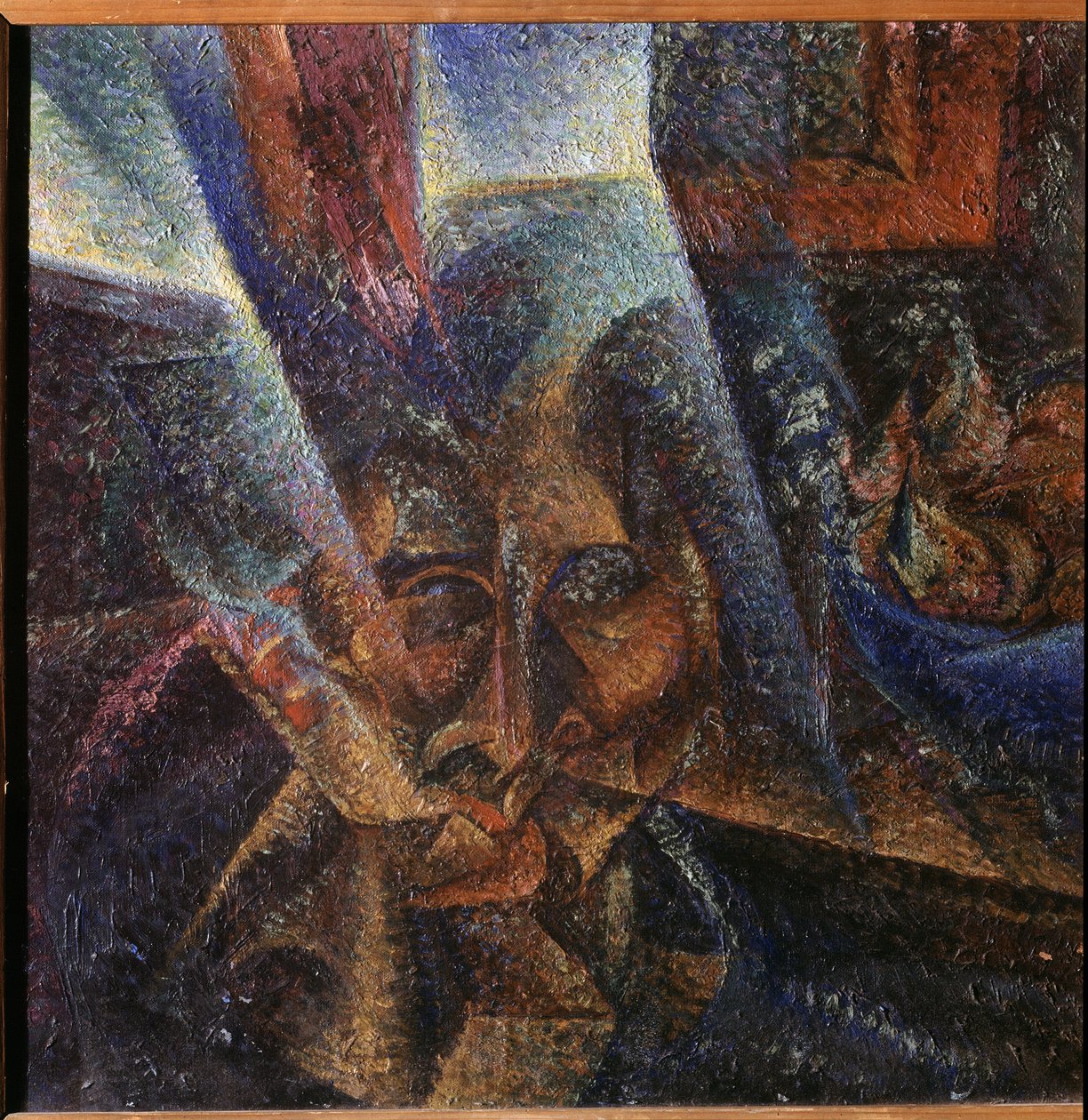 Lys, ansigt og atmosfære af Umberto Boccioni
