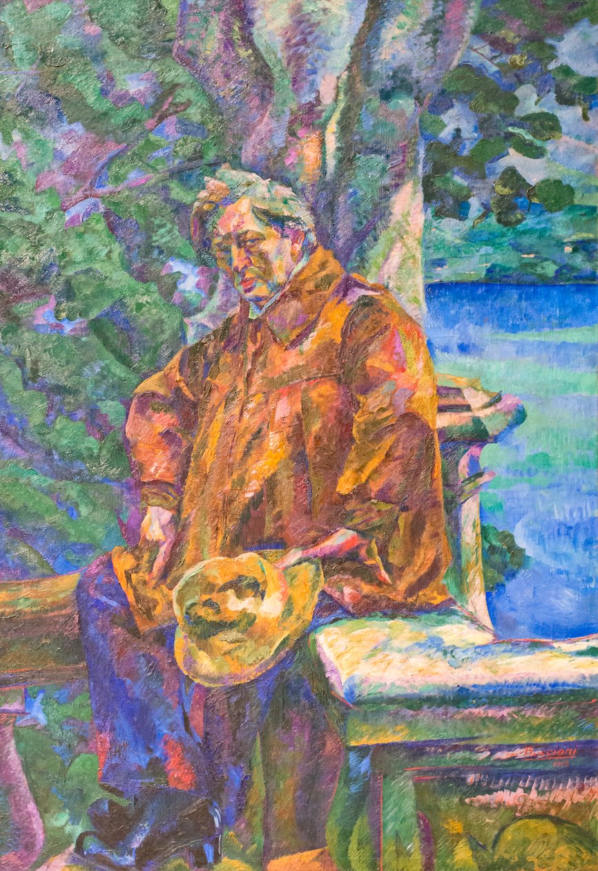 Portræt af Ferruccio Busoni af Umberto Boccioni