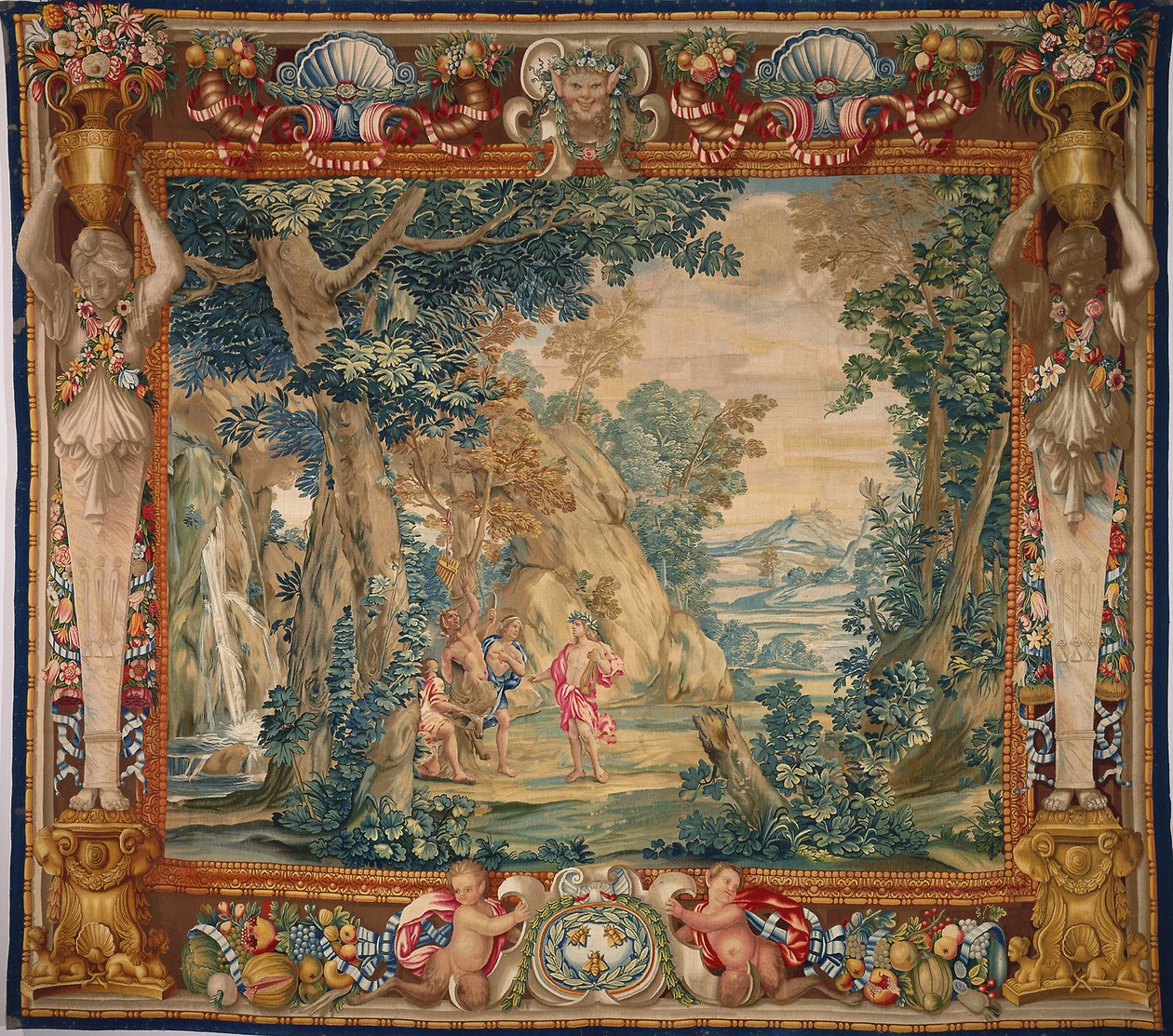 Apollo og ledsagere flaying Marsyas af Unbekannt Unbekannt