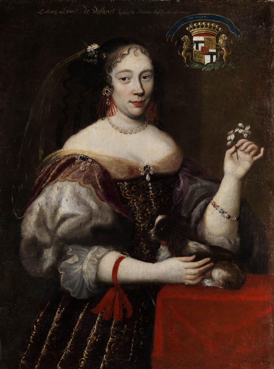 Dame Louise de Vallenet Epus af Messire Charle af Unbekannt Unbekannt