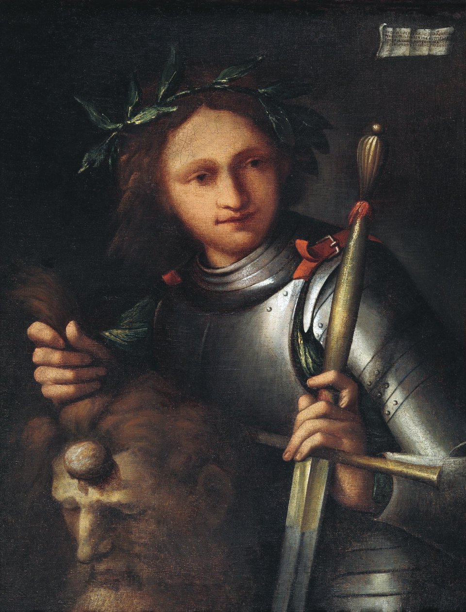 David og Goliat af Unbekannt Unbekannt