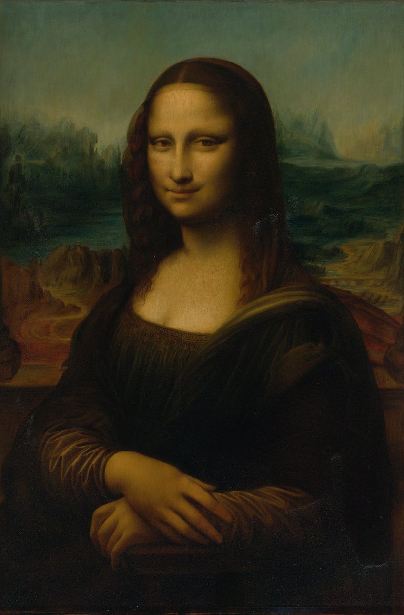 Mona Lisa af Unbekannt Unbekannt