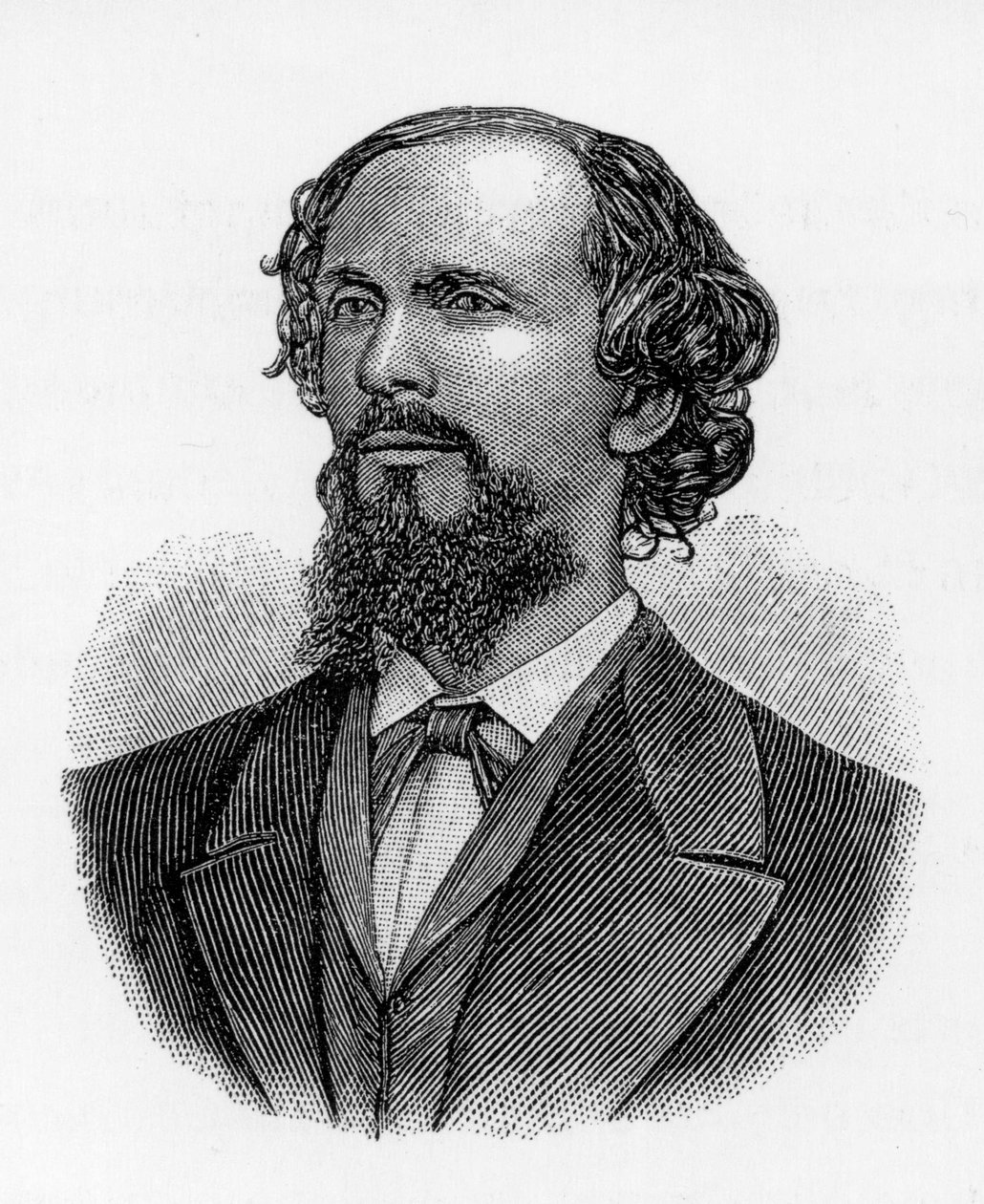 Portræt af Karl Heinrich Ulrichs. af Unbekannt Unbekannt