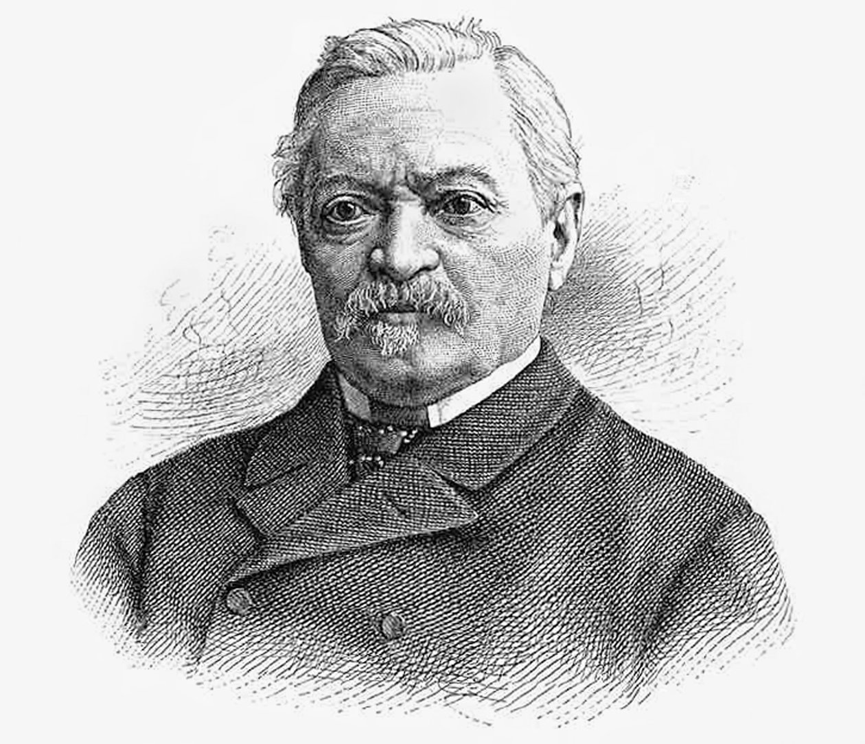 Portræt af Arnold Otto Aepli (1816-1897), St Gallen statsmand af Unbekannt Unbekannt