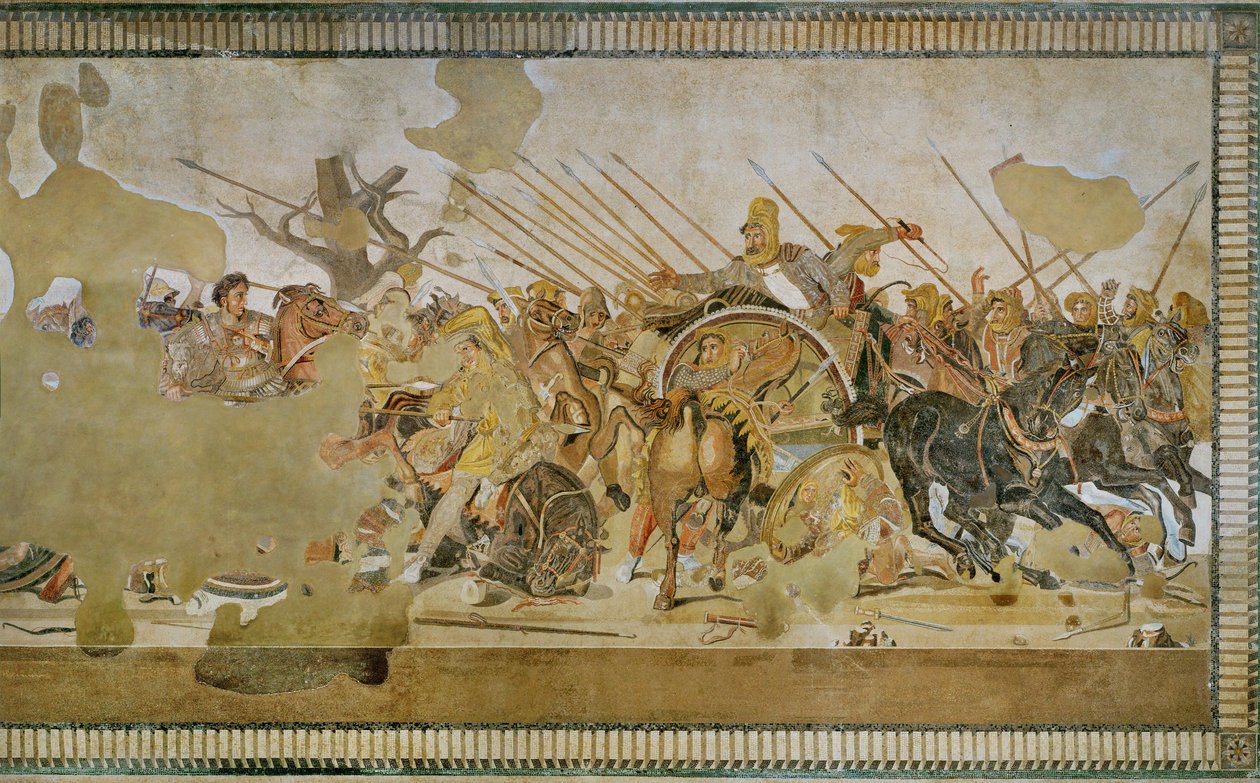 Såkaldt Alexander Mosaic af Unbekannt Unbekannt