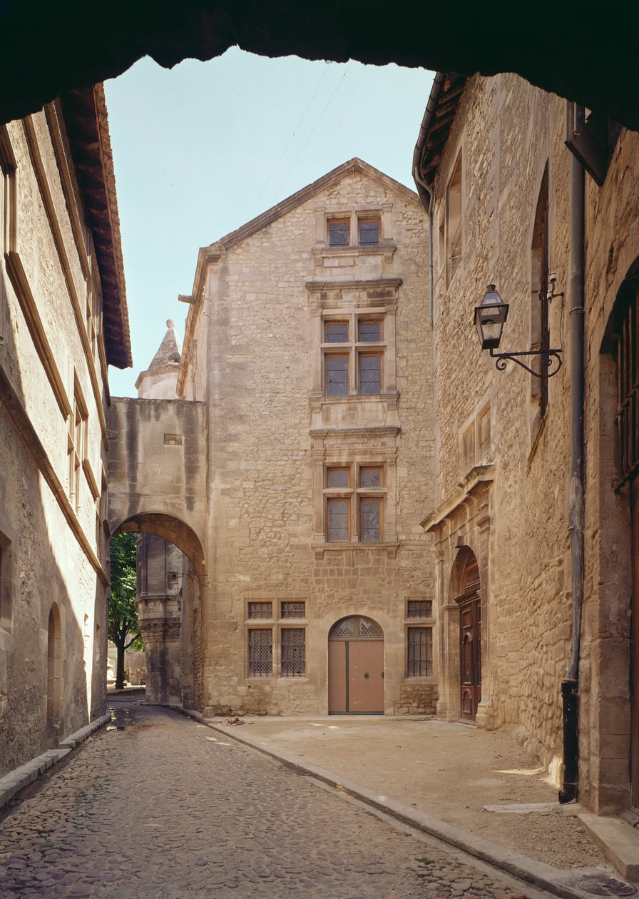 En gade i Saint-Remy-de-Provence af Unbekannt Unbekannt