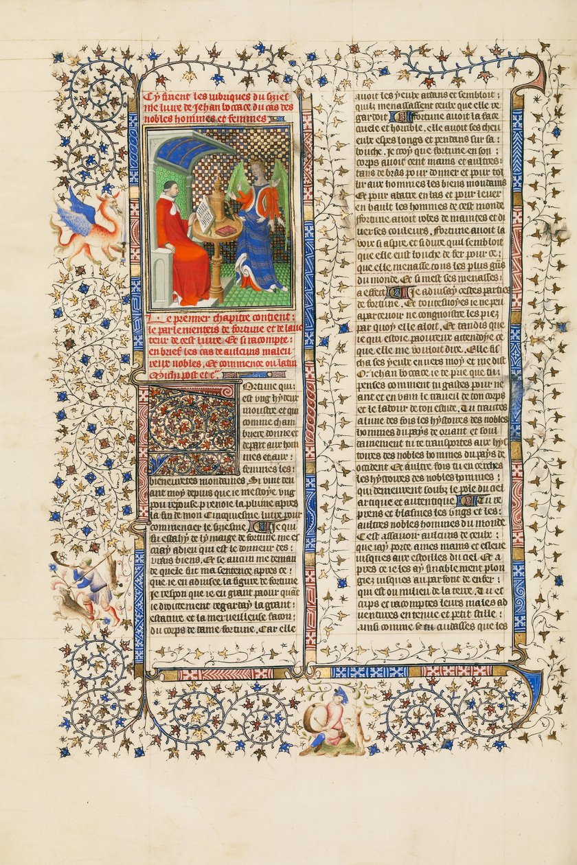 Boccaccio og Fortune af Unbekannt Unbekannt