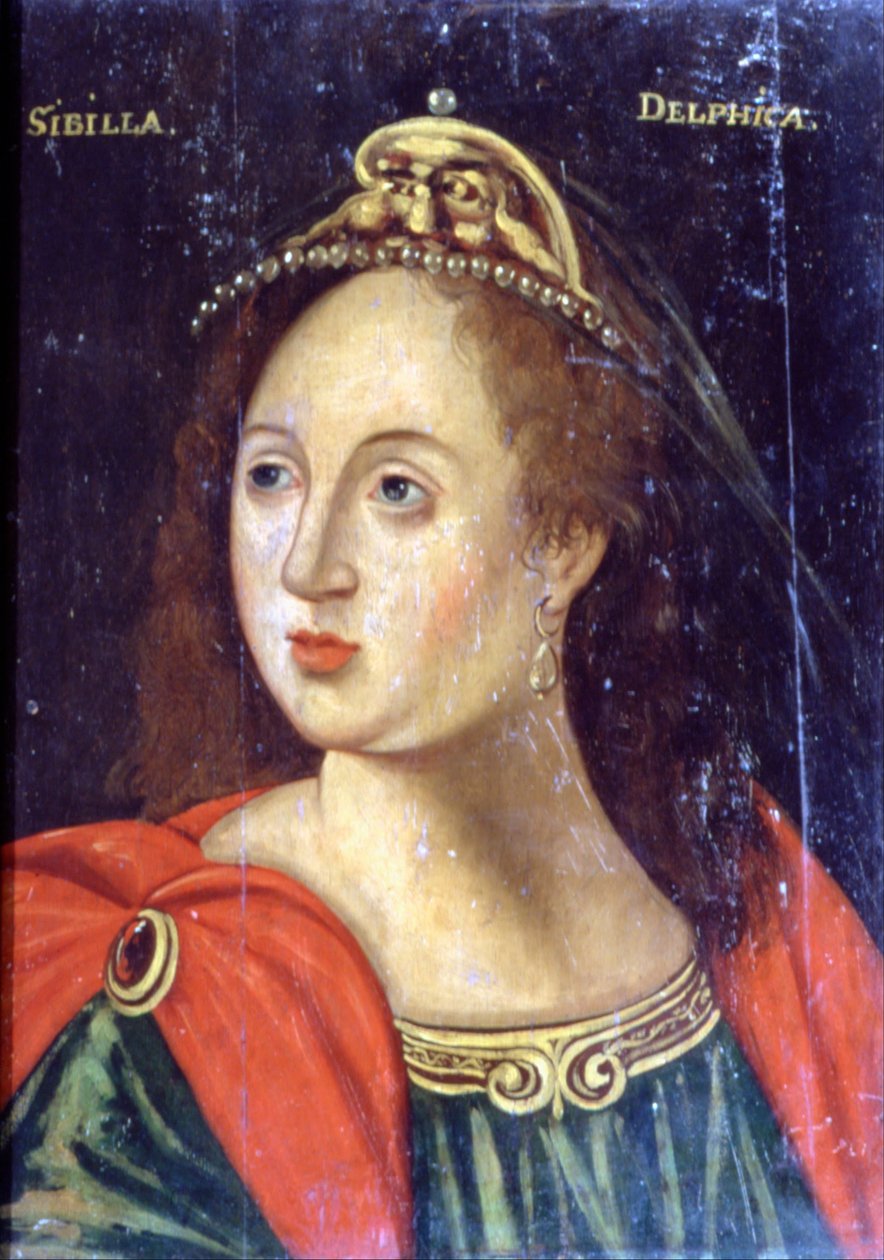 Britisk - Delphic Sibyl af Unbekannt Unbekannt