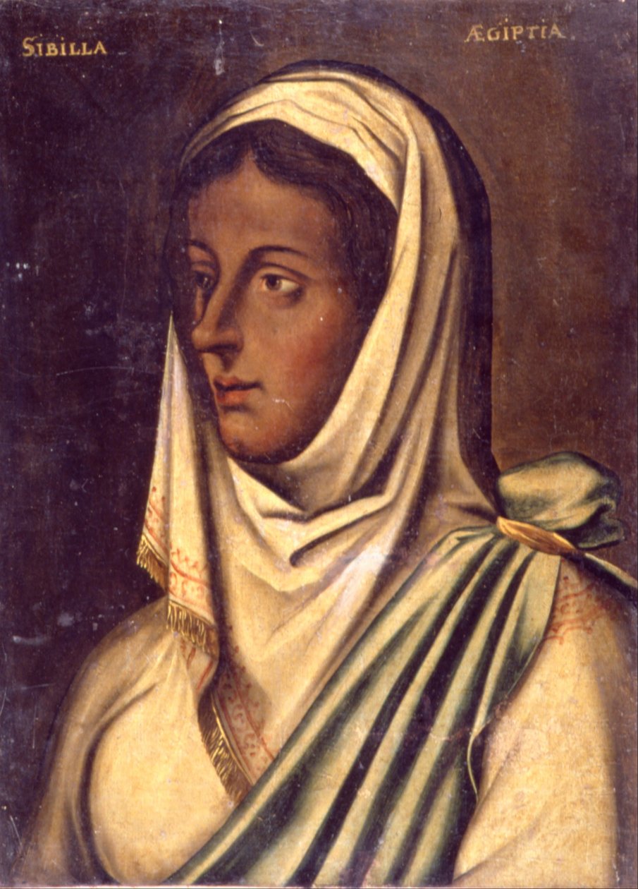 Britisk - egyptisk sibyl af Unbekannt Unbekannt