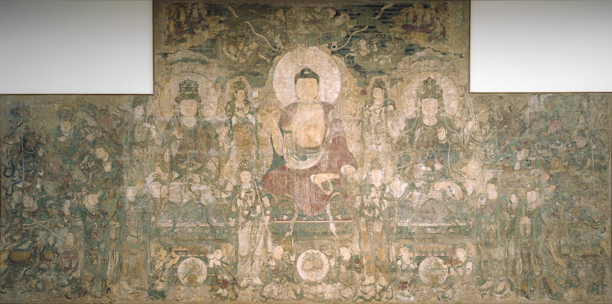 Buddha of Medicine Bhaishajyaguru (Yaoshi fo) af Unbekannt Unbekannt