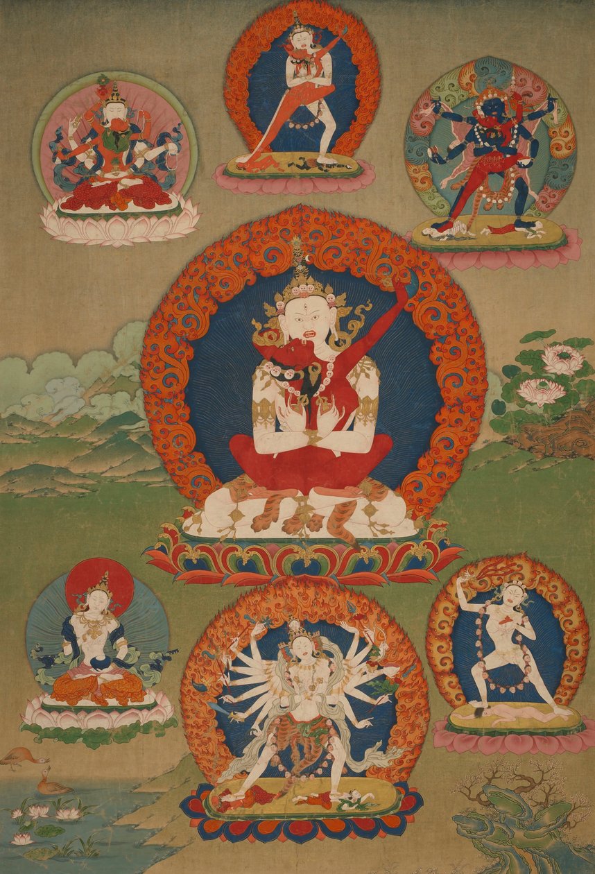 Chakrasamvara af Unbekannt Unbekannt