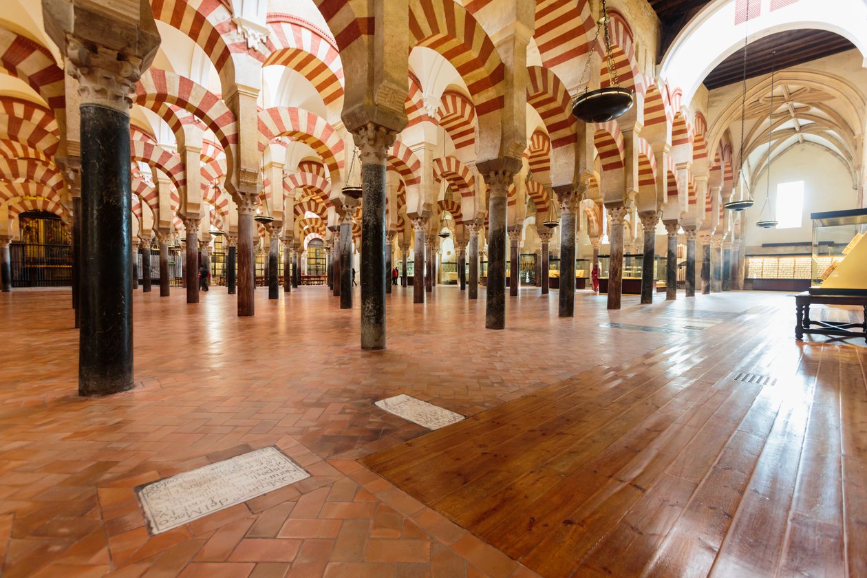 Cordoba, Spanien. Moskeens indre. af Unbekannt Unbekannt