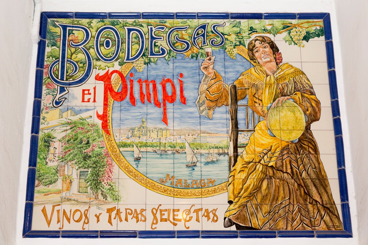 El Pimpi bodega, Malaga, Spanien af Unbekannt Unbekannt