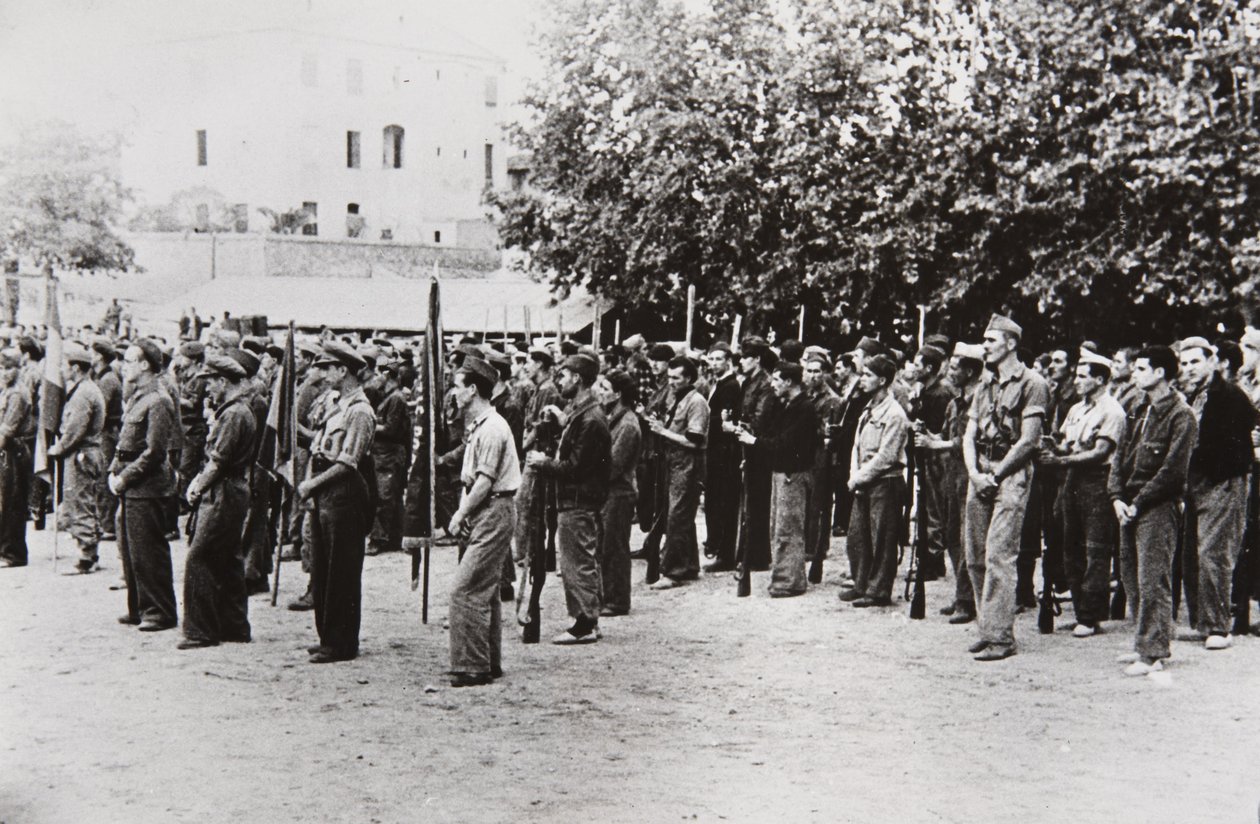 Loyalist International Brigade Disbands, Tortosa af Unbekannt Unbekannt