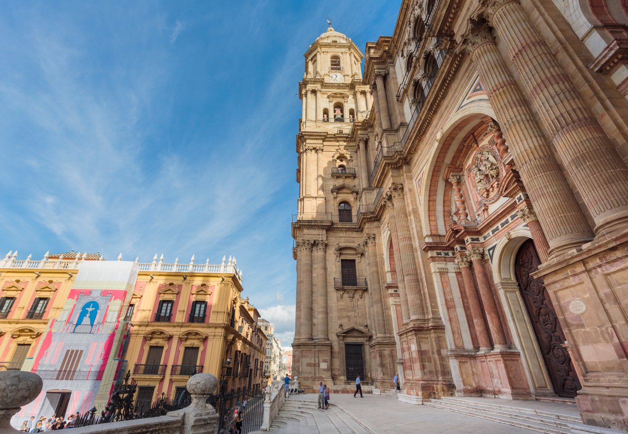Malaga, Costa del Sol, Spanien. Katedral. af Unbekannt Unbekannt