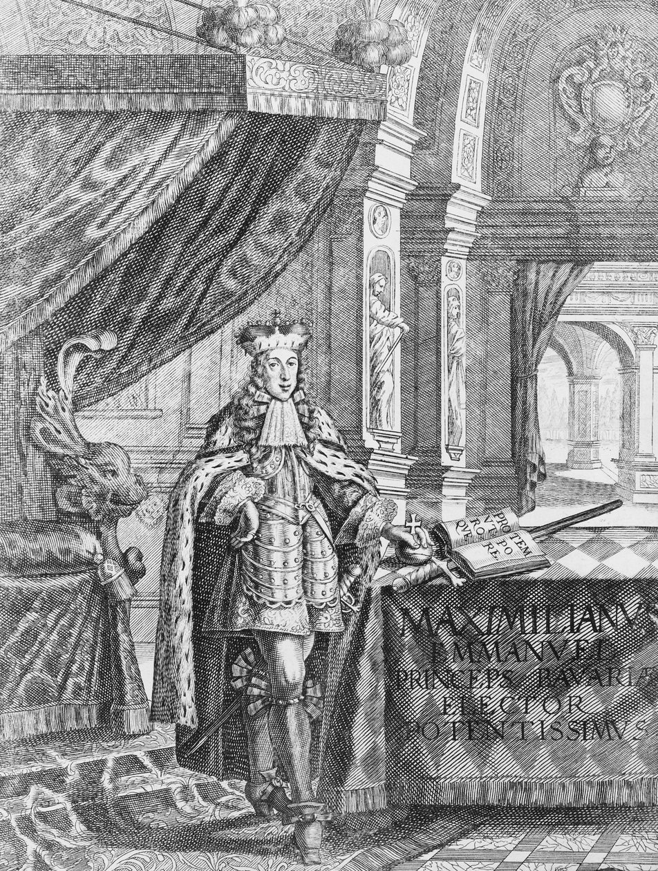 Maximilian II Emanuel (1662-1726), kurfyrst af Bayern af Unbekannt Unbekannt