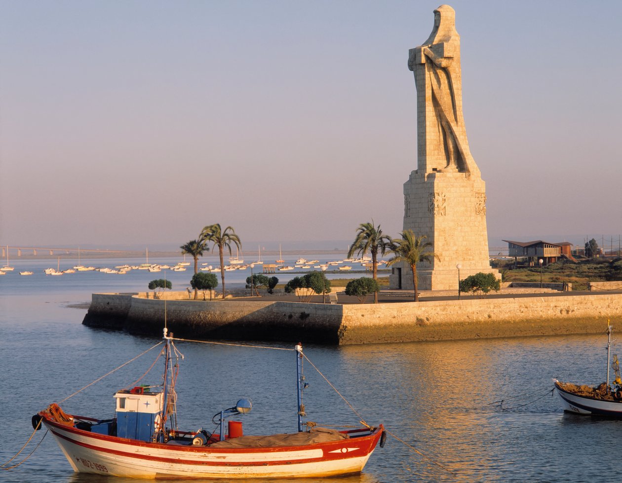 Monument til Christopher Columbus ved Punta del Sebo af Unbekannt Unbekannt