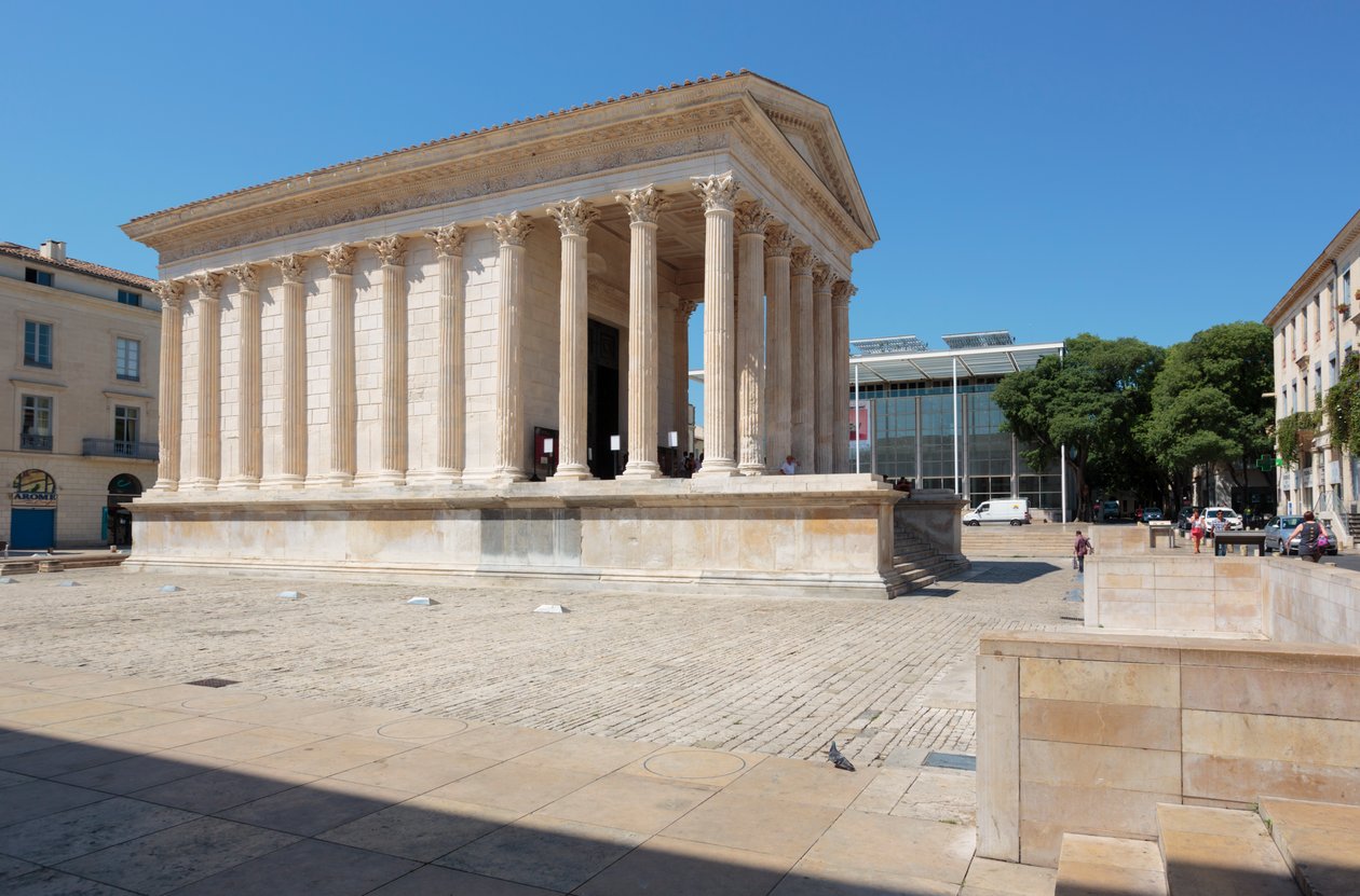 Nimes, Frankrig. Maison Carree. af Unbekannt Unbekannt