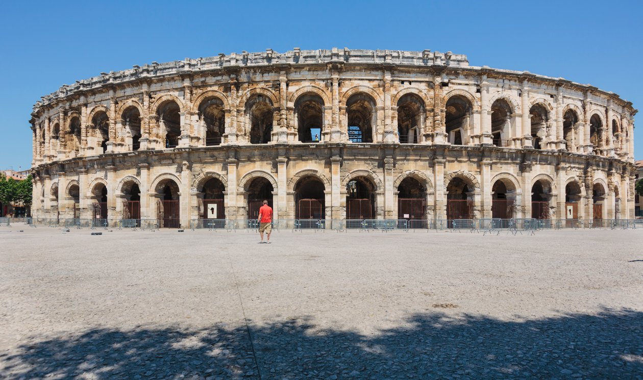Nimes, Frankrig. romersk amfiteater. af Unbekannt Unbekannt