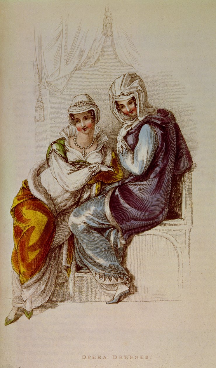 Operakjoler, Ackermann-tryk, 1811 af Unbekannt Unbekannt