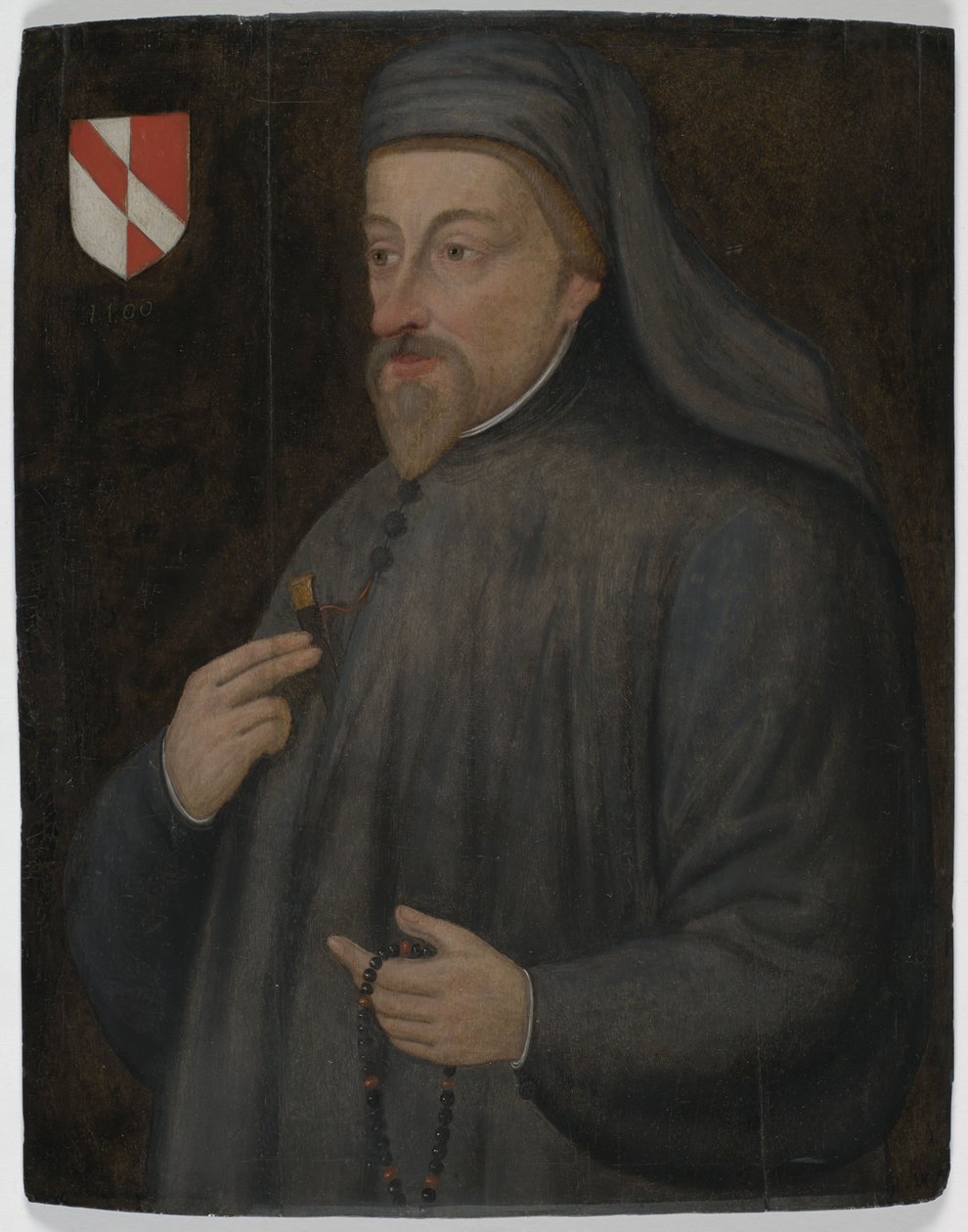 Portræt af Geoffrey Chaucer af Unbekannt Unbekannt