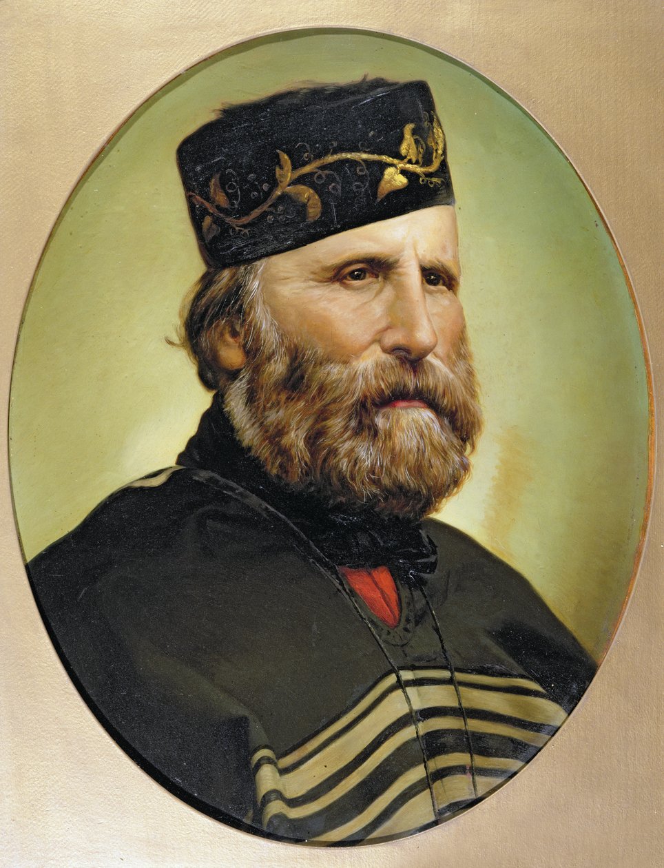Portræt af Giuseppe Garibaldi af Unbekannt Unbekannt