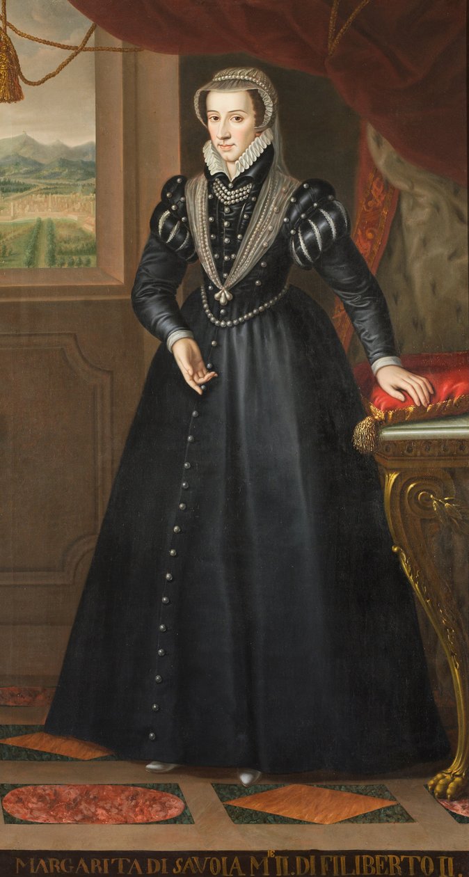 Portræt af Margaret af Valois af Unbekannt Unbekannt