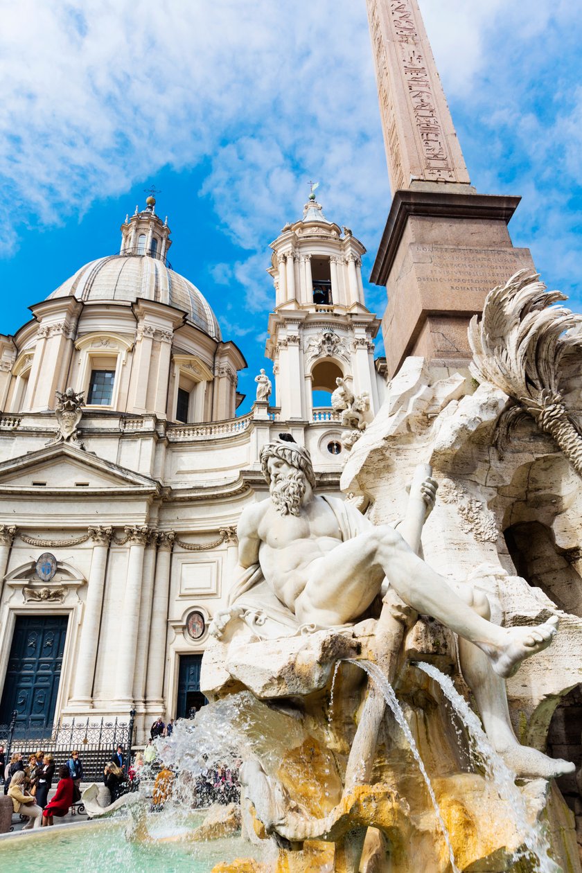 Rom, Italien. Piazza Navona. af Unbekannt Unbekannt