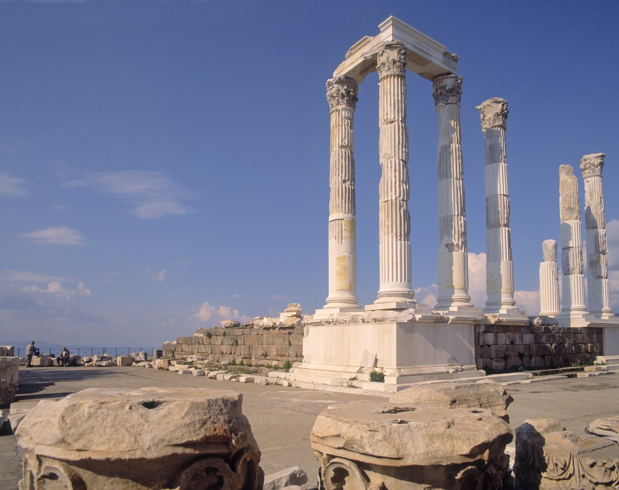 Ruinerne af Akropolis af Unbekannt Unbekannt
