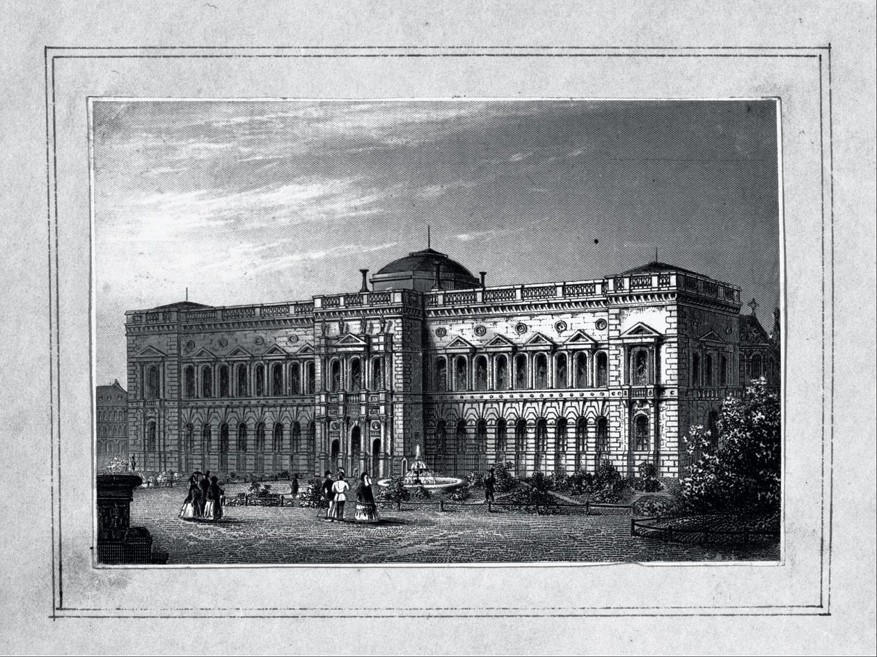 Saxon - Semper Gallery i Dresden af Unbekannt Unbekannt