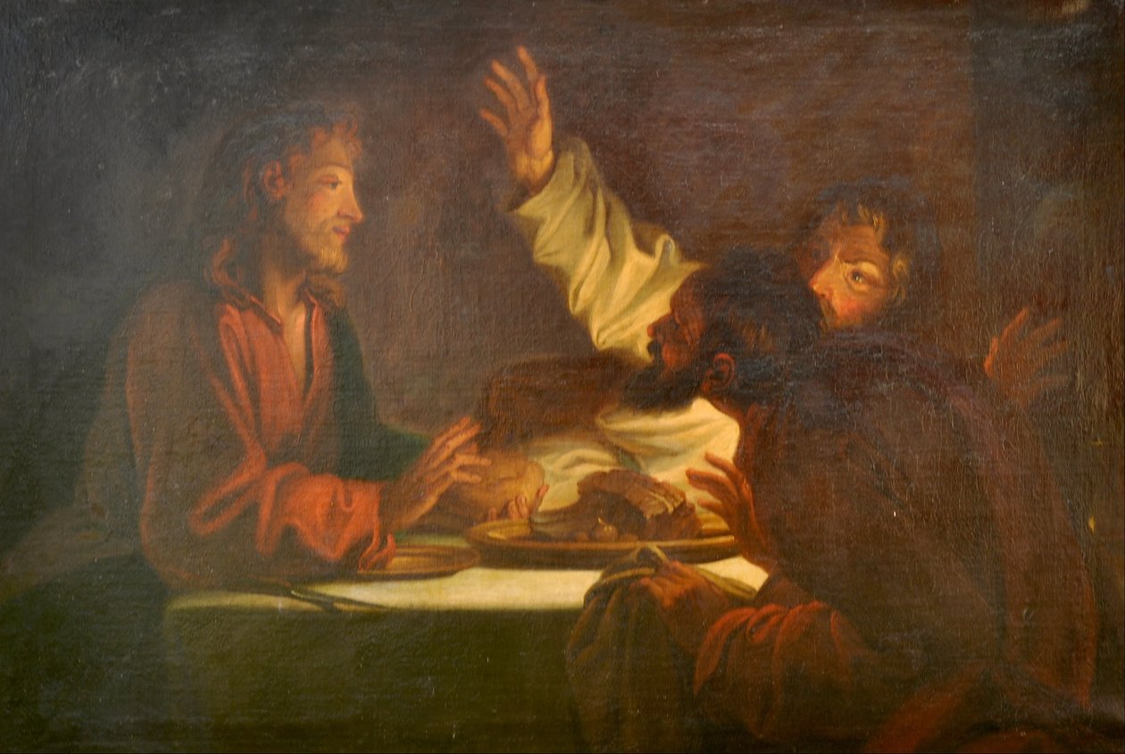 Nadver ved Emmaus af Unbekannt Unbekannt