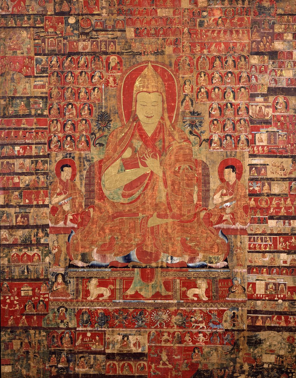 Tsongkhapa af Unbekannt Unbekannt