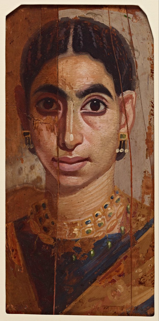 Ukendt, Egypten - Portræt af en kvinde af Unbekannt Unbekannt