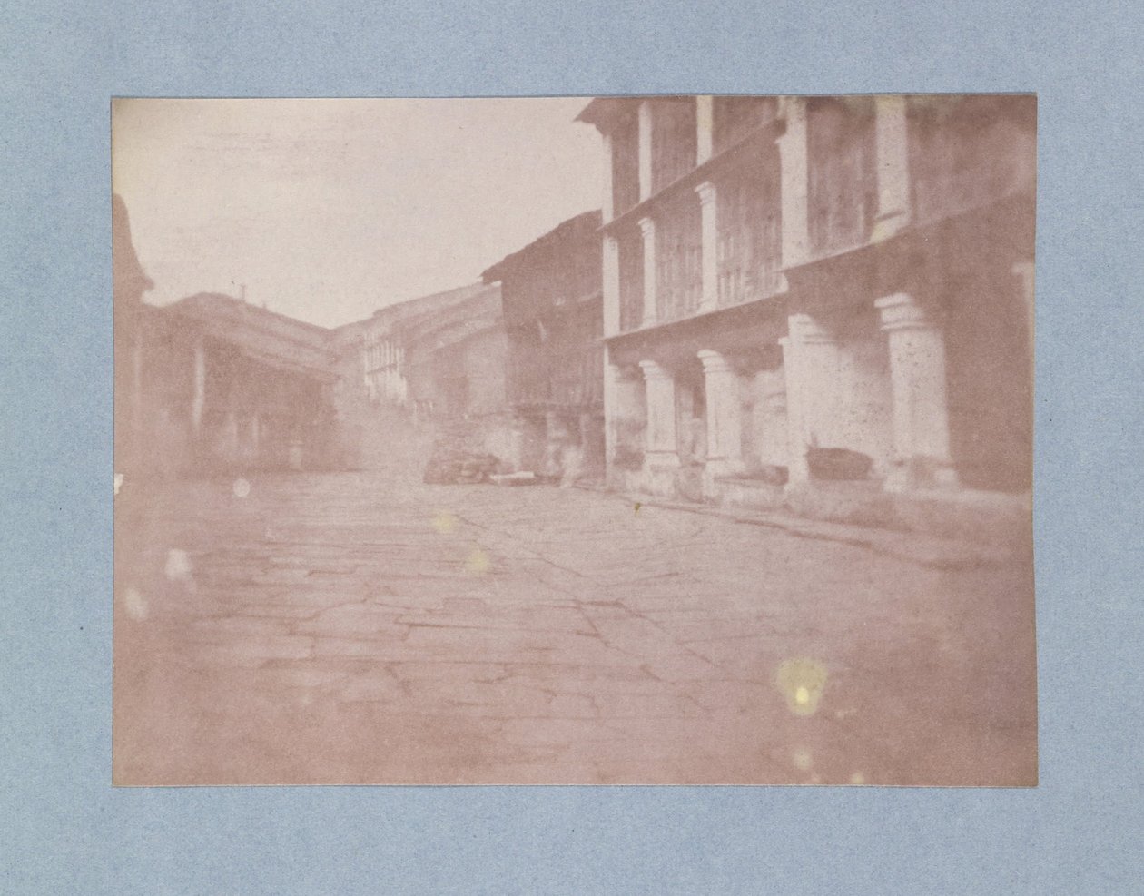 Ukendt skaber, britisk, aktivt Indien omkring 1843 - (Street Scene, Indien) af Unbekannt Unbekannt