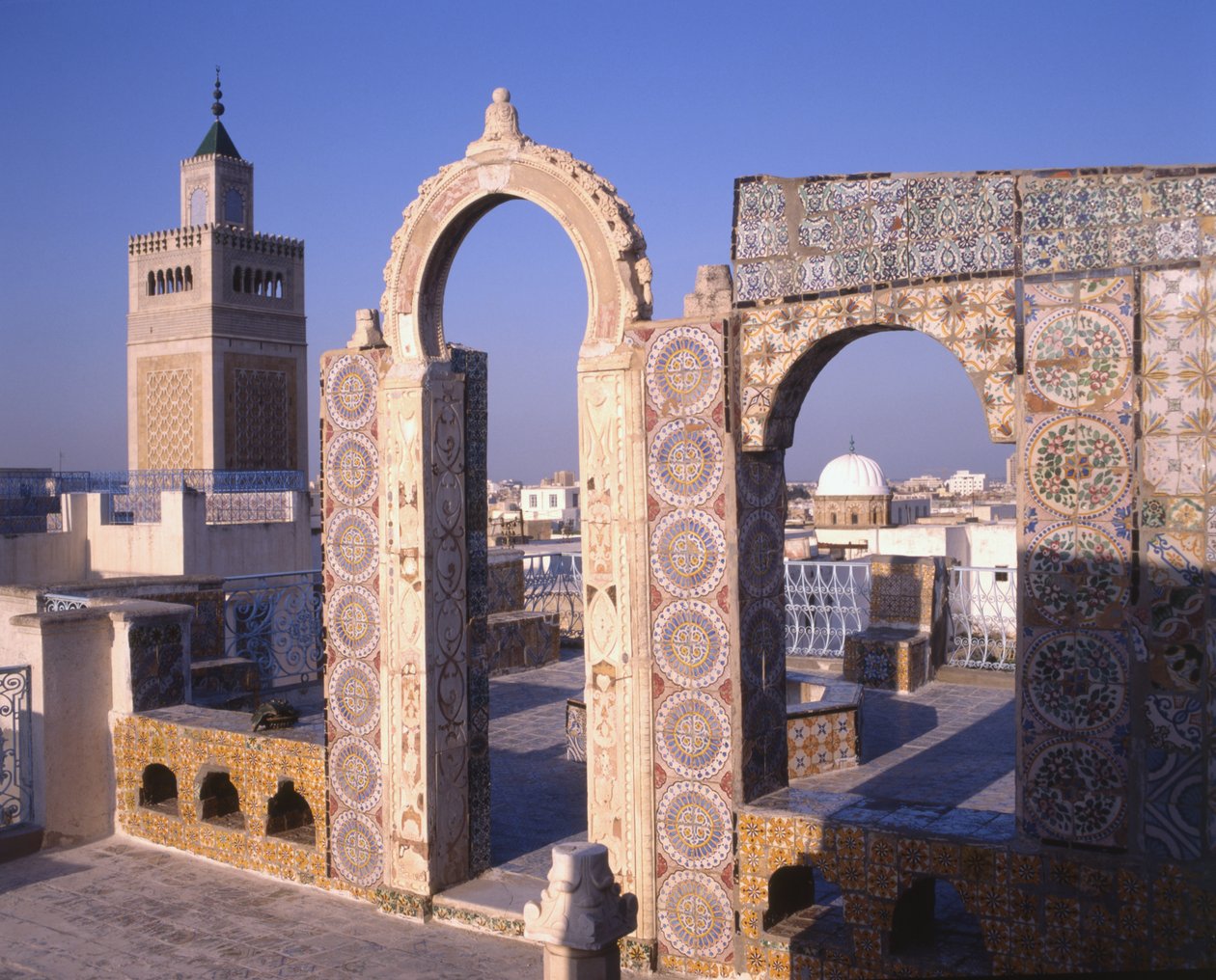 Udsigt over Tunis fra Palais d