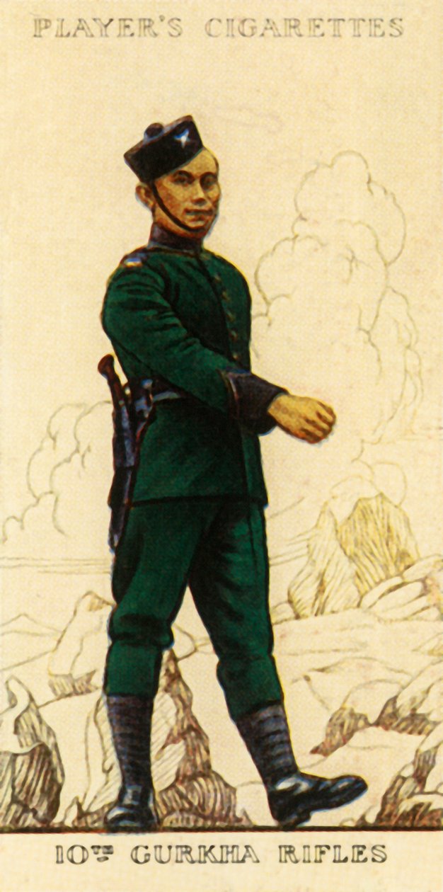 10. Gurkha Rifles, 1936. af Unbekannt