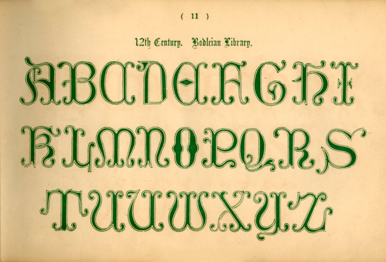12. århundrede. Bodleian Library, 1862 af Unbekannt