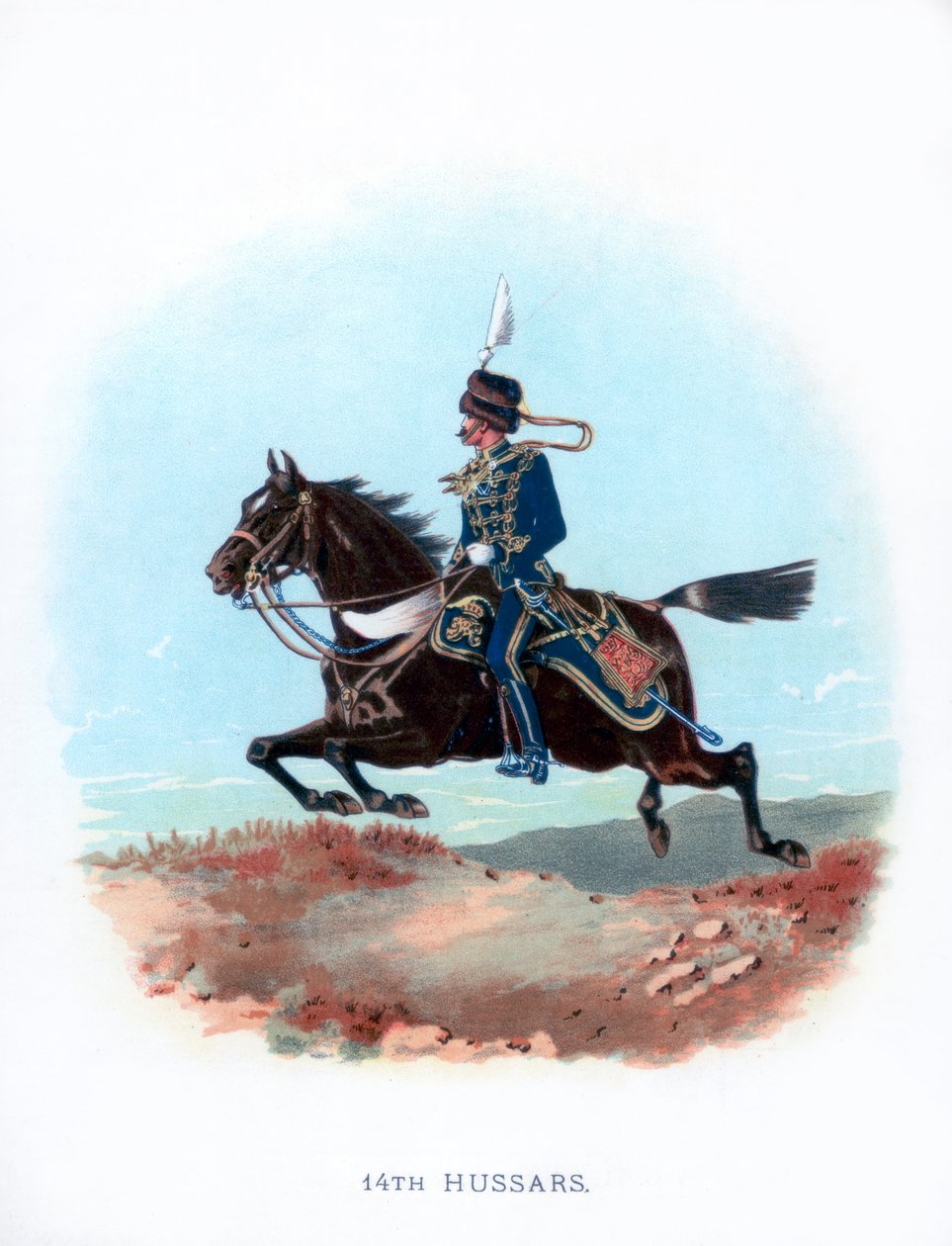 14. Husarer, 1889 af Unbekannt
