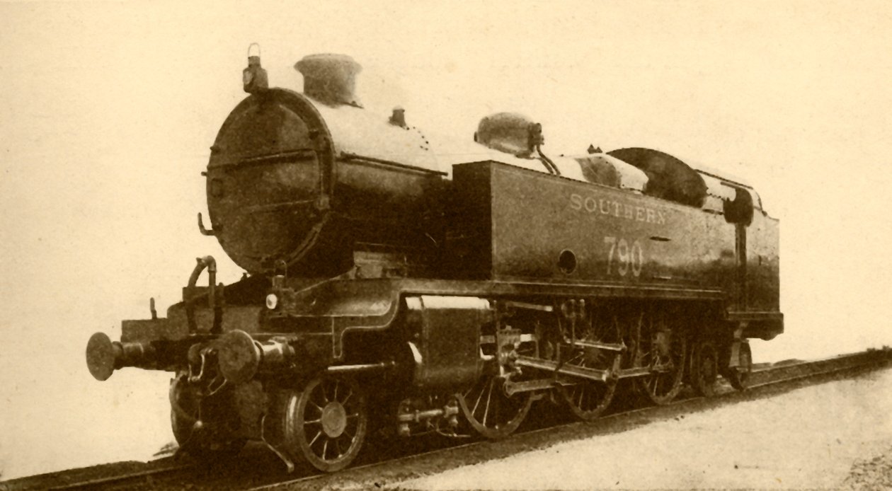 2-6-4 Tank Engine, Southern Railway, 1930. af Unbekannt
