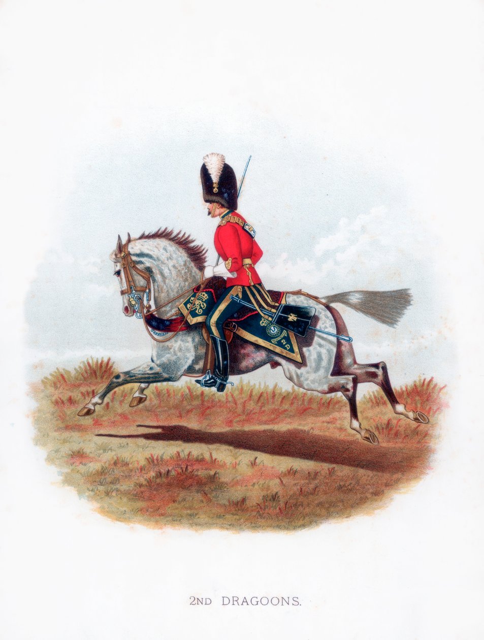 2. Dragoner, 1888 af Unbekannt