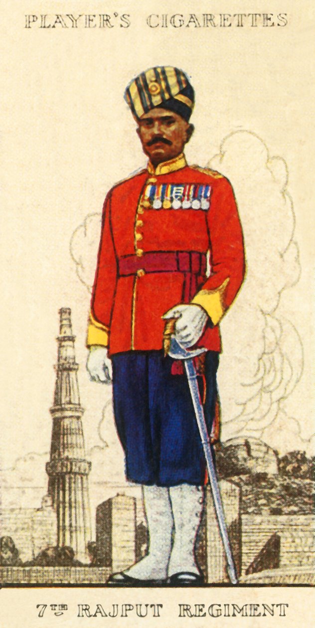 7. Rajput Regiment, 1936. af Unbekannt