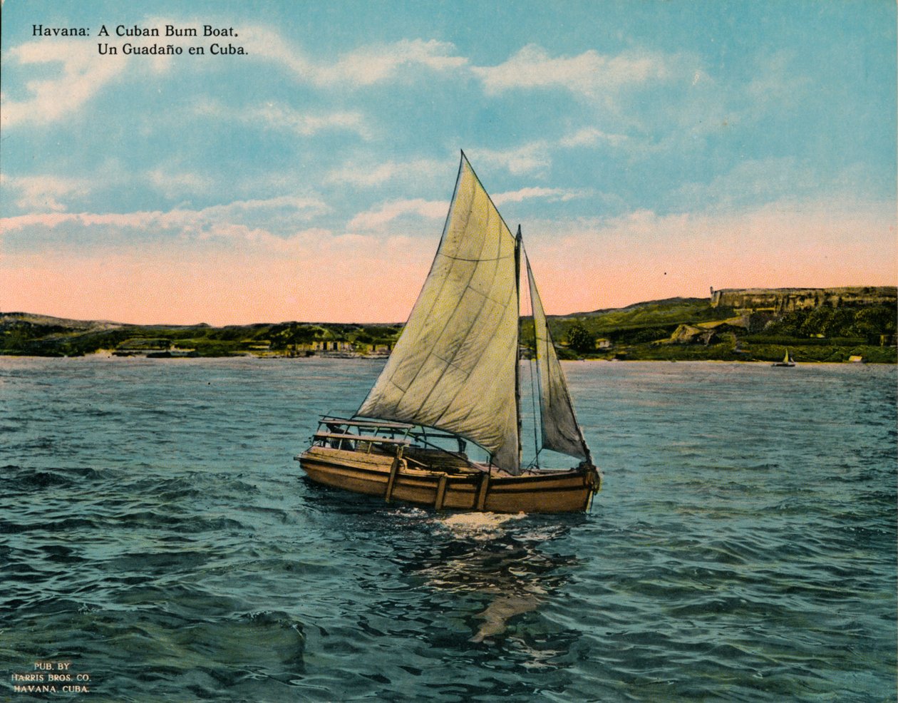 En cubansk bumboat, Havana, c1920 af Unbekannt
