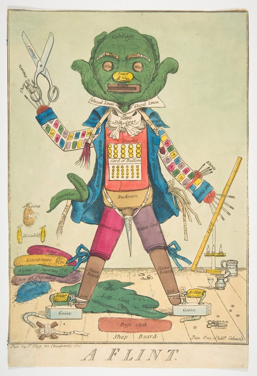En flint, 1811. af Unbekannt