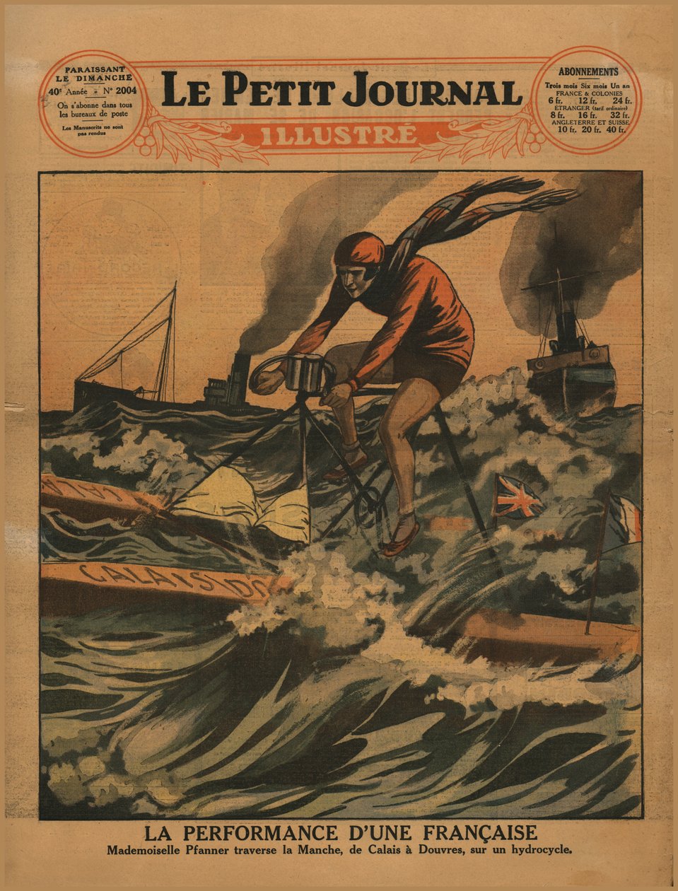 En fransk kvindes præstation, 1929. af Unbekannt