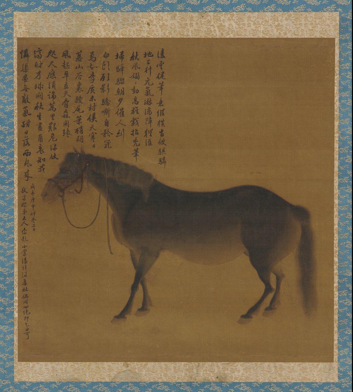 En hest, Qing-dynastiet, 1700-tallet. af Unbekannt